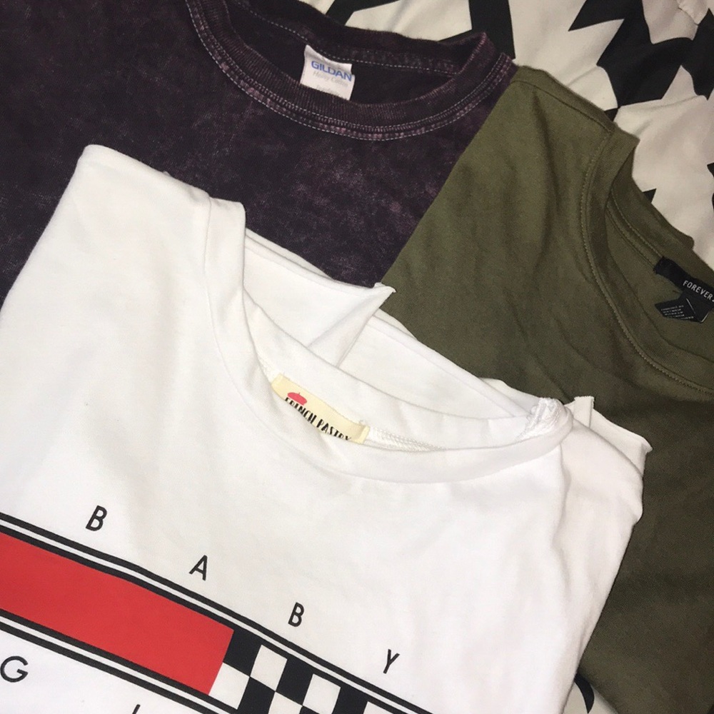 3 PC CROP TOPS